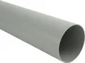 Marley Fallrohr Kunststoff rund Fenstergrau RAL 7040 Ø 75 mm L= 2500 mm