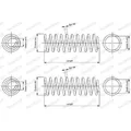 2x Fahrwerksfeder MONROE SP2099 2 Federn Satz Federnsatz für Suzuki