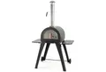 BBQ-Toro Pizzaofen "Havai" mit Schamottesteinen, Pizza Steinbackofen