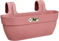 Elho Blumenkasten elho Vibia Campana Easy Hanger Übertopf Balkon Außen L=46 H=26.5 cm