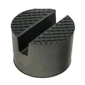 STIX Gummiauflage 50mm für Wagenheber, 36mm hoch, robuste Gummiplatte für Rangierwagenheber, Unterbodenschutz, mit Nut für Kanten, stabil und langlebig