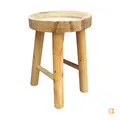 hjh LIVING RUSTIKO W Sitzhocker Hocker Holzhocker Schemel SIEHE TEXT/FOTO