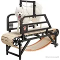 VEVOR Hundelaufband, geeignet für mittelgroße Hunde bis 100 kg, Starter-Lamellenband für Hunde, Haustier-Laufband-Trainingsgerät für Indoor- u...