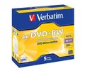 10 Verbatim Rohlinge DVD+RW 4,7GB 4x Jewelcase