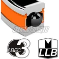 Enduro Bearings MR 18307 LLB ABEC 3 Lager, 18x30x7 - Blau