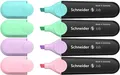 Schneider Job Pastell Textmarker /4 Farben/ SR115098