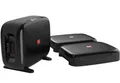 JBL FUSE Doppel Subwoofer Auto Set - 2 x 8" Zoll 600Watt - Getrennt als 2 flache Untersitz Bassboxen oder Zusammen als eine vertikale gedockte Bass box im Kofferraum, Schwarz