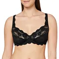 Sassa Damen BH Bügel, Einfarbig, Gr. 80B, Schwarz (Schwarz 00500)