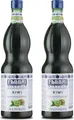Food-United MIXYBAR-KIWI-FABBRI Sirup 2x1L PET-Flasche - sciroppo di kiwi Italien - Halal & Koscher - ohne Aroma- Farb- & Konservierungsmittel geeignet für Cocktails mit & ohne Alkohol & klare Spirituosen - oder auch für Limonade Eistee Schorlen, GVO-Fr