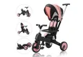 FableKids Dreirad FİNN 7in1 Kinderdreirad Kinder Fahrrad Baby Kinderwagen, ab 18 Monaten, Elternlenkung, Verdeck, 360° Sitz