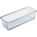 Genius Nicer Dicer Exclusive Gemüseschneider Zubehör Glasschüssel, 1800 ml, backofenfest spülmaschinen geeigent - Transparent