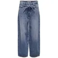 ONLY Weite Jeans Gianna (1-tlg) Patches blau 28