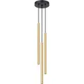 Sollux Lighting Pendelleuchten Pastelo 3P glanzGold