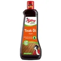 Poliboy Teak-Öl dunkel 500 ml Holzpflegeöl Intensive Farbauffrischung für dunkle Teak- und Harthölzer 4550001