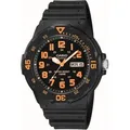Uni Uhr Casio MRW-200H-4B - Schwarz/Orange