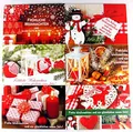 K&B Vertrieb Weihnachtskarten 100 Stück mit Weihnachtsmotiven Glückwunschkarten Weihnachten 22-7650