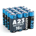 16x Batterie A23 für Garagentoröffner und vieles mehr  23A 12V Batterie Alkal...