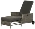 MX Gartebmöbel Sessel Komfor Deckchair Rattan Gartenliege Relaxsessel