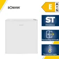 Bomann KB 7346 Mini-Kühlschrank, 42L, 2 Gitterablagen, weiß