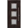 EcoStar Haustür Isopro Secur IPS 810S Eiche Dunkel 110 cm x 210 cm DIN R