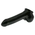 Toylie Latex Penishülle L - 14,5cm Schaftlänge, Penis Sleeve, Schwarz, Made in Germany