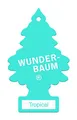 WUNDER-BAUM Auto-Lufterfrischer | Anhänger für langanhaltenden Duft im Auto oder zu Hause | Tropical | 1 Stück