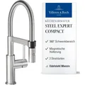 Villeroy & Boch Steel Expert Compact Küchenarmatur, aus Edelstahl (927300LC)