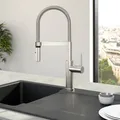 Villeroy & Boch Steel Expert Compact Armatur Küche KüchenarmaturSilber Hochdruck