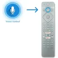 Ersatz Fernbedienung Philips TV 50PUS7504/12 | 55PUS7304/12 | 55PUS7354/12 | 55PUS7504/12 - Schwarz