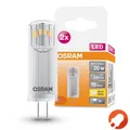 Osram G4 LED PIN Stiftsockel Lampe 12V Niedervolt Warmweiss 2700K 1,8W wie 20W
