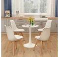 Vicco Esstisch Carl, Weiß, 60 x 60 cm (1-St)