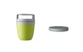 Mepal | Switch Ellipse | wandelbarer Lunchpot | mikrowellenfest | Lemon Lime