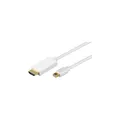 MiniDisplayPort auf HDMI Adapterkabel weiß versch. Längen Länge: 2m