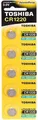 Pack of 5 Batterien ofbutton toshiba cr1220/ 3v