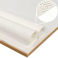 ANRO Tischschoner Tischdeckenunterlage Tischpolster Unterlage Tischdecke Meterware Schutzunterlage Tischschutz Molton Größe Wälbar mit Muster 2,2mm mit Vlies 100 x 140 cm