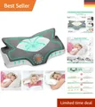 Memory Foam Kopfkissen zur Linderung von Nacken- und Schulterschmerzen - 64x38cm