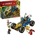 LEGO® Jays Transformationsflitzer (71856), LEGO Ninjago Konstruktionsspielsteine, (387 St), Made in Europe