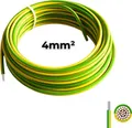 Erdungskabel H07V-K Aderleitung Kupfer feindrähtig & flexibel Grün/Gelb 4mm2 PV Anlage 30m