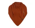 Knit Factory Schal Coco Dreiecksschals 190x85 cm Glatt Rot, (1-St), Schal Strickschal Umhängetuch Tuch Strickware