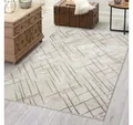 Carpet City Teppich ANTIK245, rechteckig, Höhe: 10 mm, Kurzflor, 3D-Optik, Klassisch-Modern für Wohnzimmer, Schlafzimmer