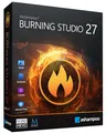 Burning Studio 27 - Professionelles Brennprogramm für CD, DVD & Blu-ray, Kopieren, Musik-Ripping (AAC/WAV), 4K H.265 Video, 1.800+ Autoradio-Profile, Datensicherung mit Kratzerschutz für Windows 11/10