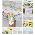 laro Tischdecke laro Wachstuch-Tischdecke Wachstischdecke Gartentischdecke bunt 120 cm x 110 cm