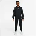 Nike Sportswear Trainingsanzug K NSW CLUB FLC HDY TRACKSUIT (2-tlg), sportlicher Stil, schnell trocknendes Material, pflegeleicht schwarz M (140/146)