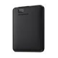 Western Digital Elements Portable externe Festplatte 2 TB (mobiler Speicher, USB 3.0-Schnittstelle, Plug-and-Play, für Windows formatiert) Schwarz