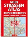 Neuer Straßenatlas Deutschland/Europa 2025/2026: Deutschland 1:300.000 | Europa