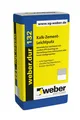 (0,60 €/kg ) 30 kg Kalk-Zement-Leichtputz Unterputz Kalkputz  weber.dur 132