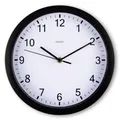Hama 00185865 Quarz Wanduhr 25 cm x 250 mm x 250 mm x 40 mm Schwarz