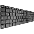 DEUTSCHE-Tastatur Keyboard Grau kompatibel für Lenovo V330-15IKB 81AX00FGGE - Grau