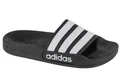 Badelatschen Herren, adidas Adilette Shower Slides, Schwarz