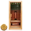 Infrarotkabine Infrarotsauna Wärmekabine Sauna 1 Person Vollspektrum Hemlock